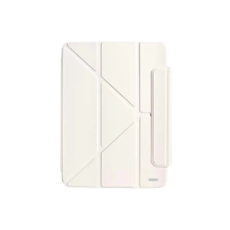 【無邊框】磁吸多摺式純色防撞框iPad 保護套