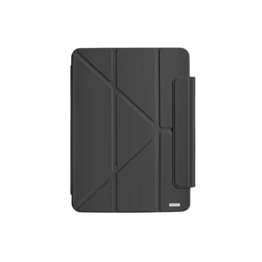 【無邊框】磁吸多摺式純色防撞框iPad 保護套