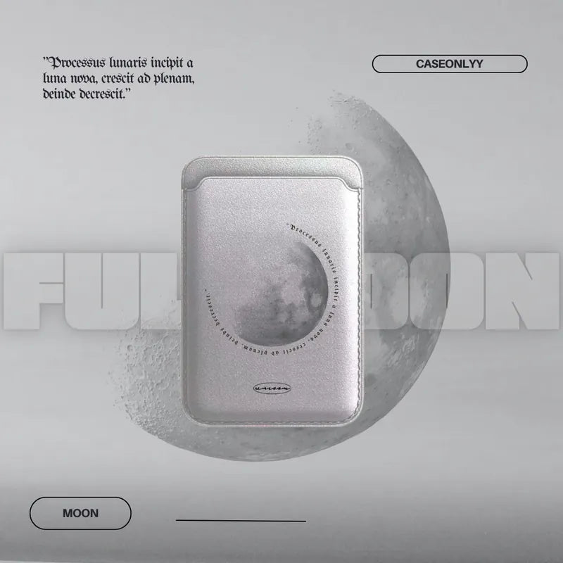 Full Moon|MagSafe 超強磁吸皮革卡套