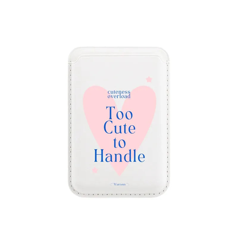 Cuteness Overload|MagSafe 超強磁吸皮革卡套