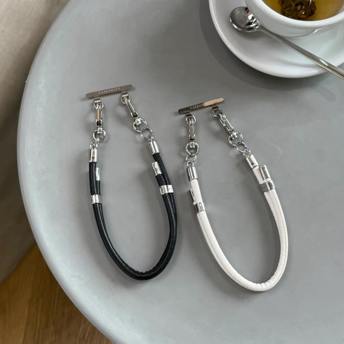 【6mm】皮革雙繩可調節便攜手腕掛繩