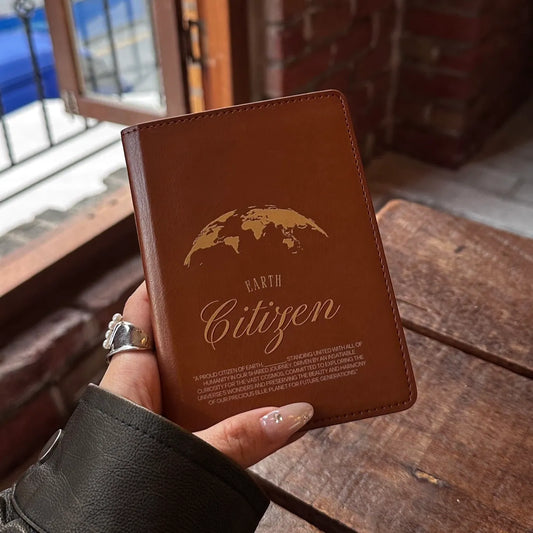 Earth Citizen|超細纖維皮革護照套