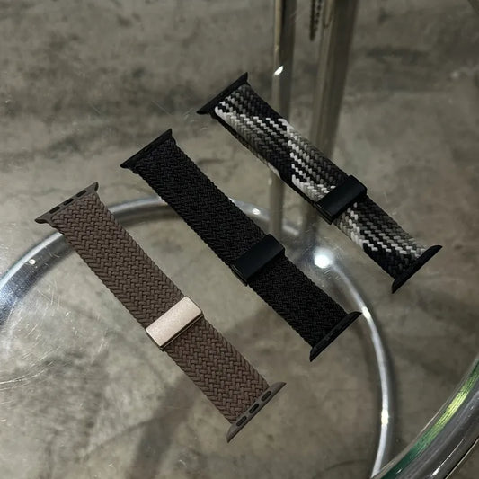 柔軟尼龍編織Apple Watch 錶帶