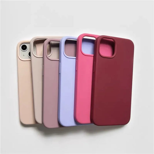 莫蘭迪色調|純色Silicone 矽膠軟殼