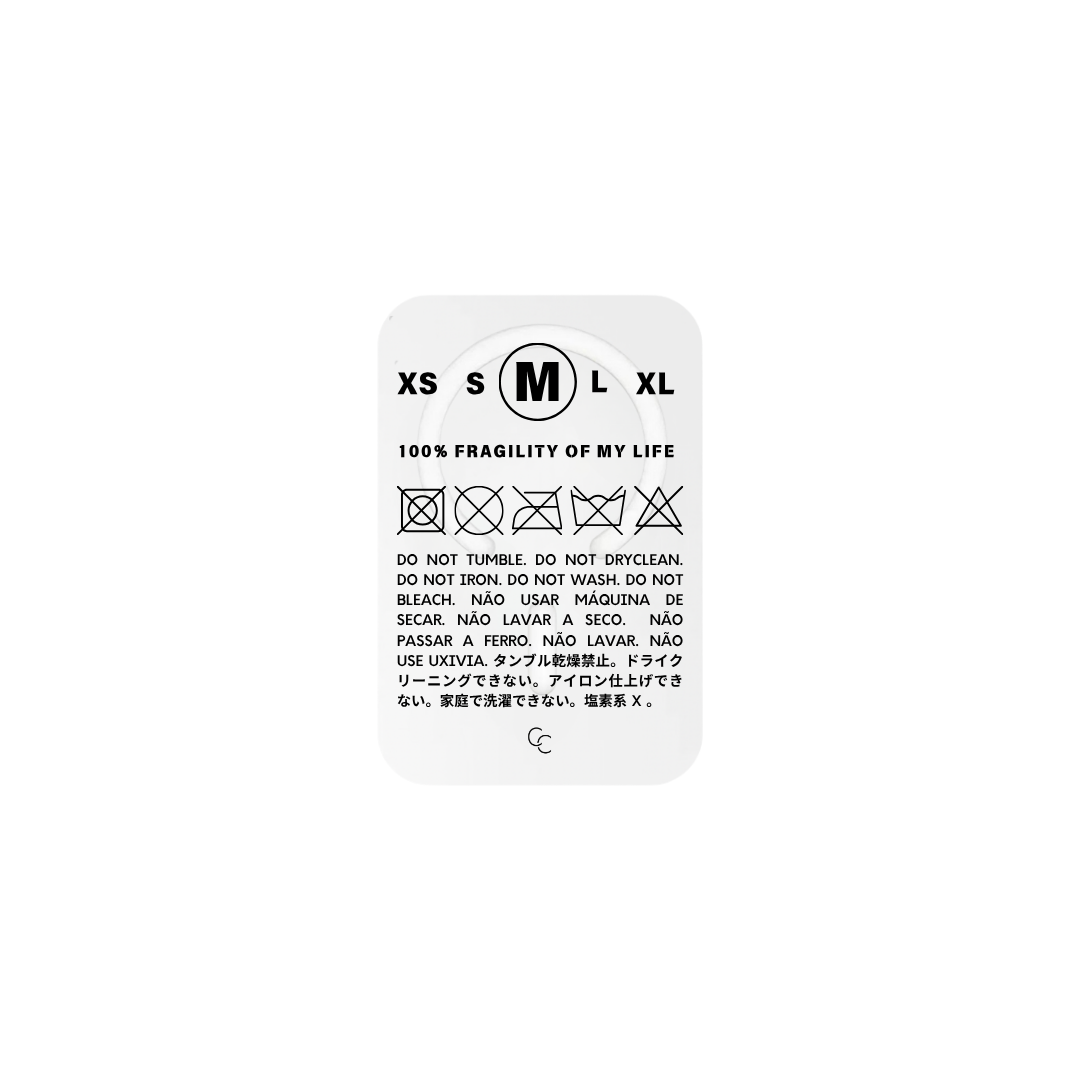 100% Fragility of my life|MagSafe 磁吸換板手機殼