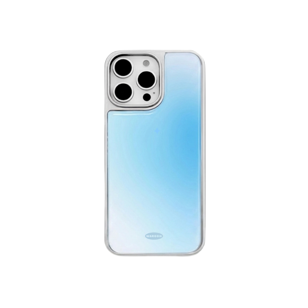 Breeze & Blue｜韓國電鍍銀框滴膠手機保護殼