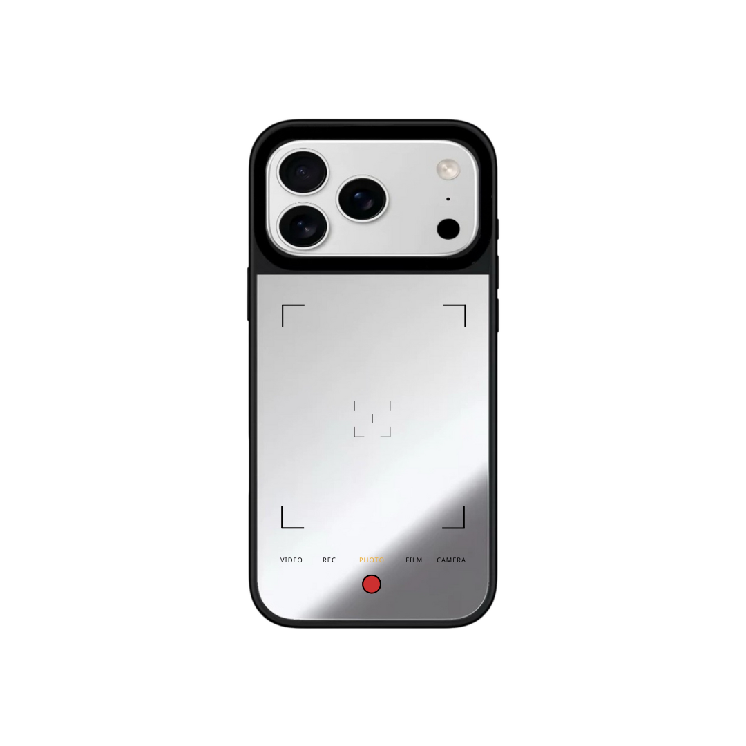 Camera｜升級黑框防撞鏡面手機保護殼