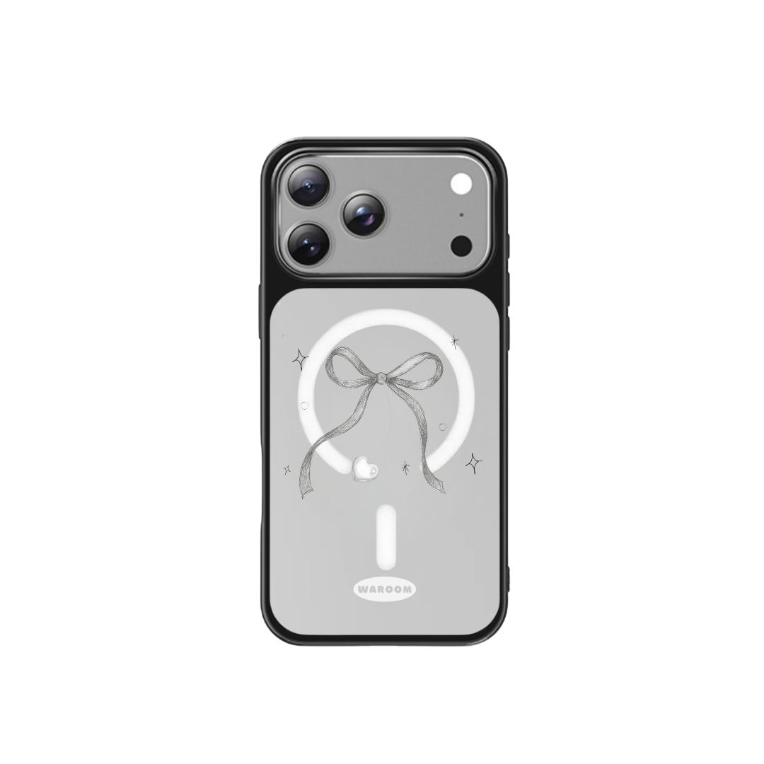 Sketch Ribbon Bow｜MagSafe 磁吸換板手機殼