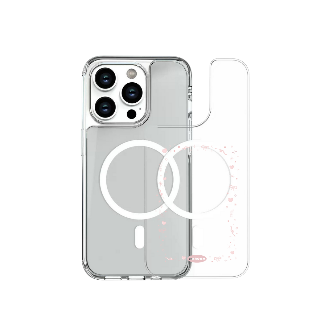 Frame Symbol｜可拆卸背板透明手機保護殼