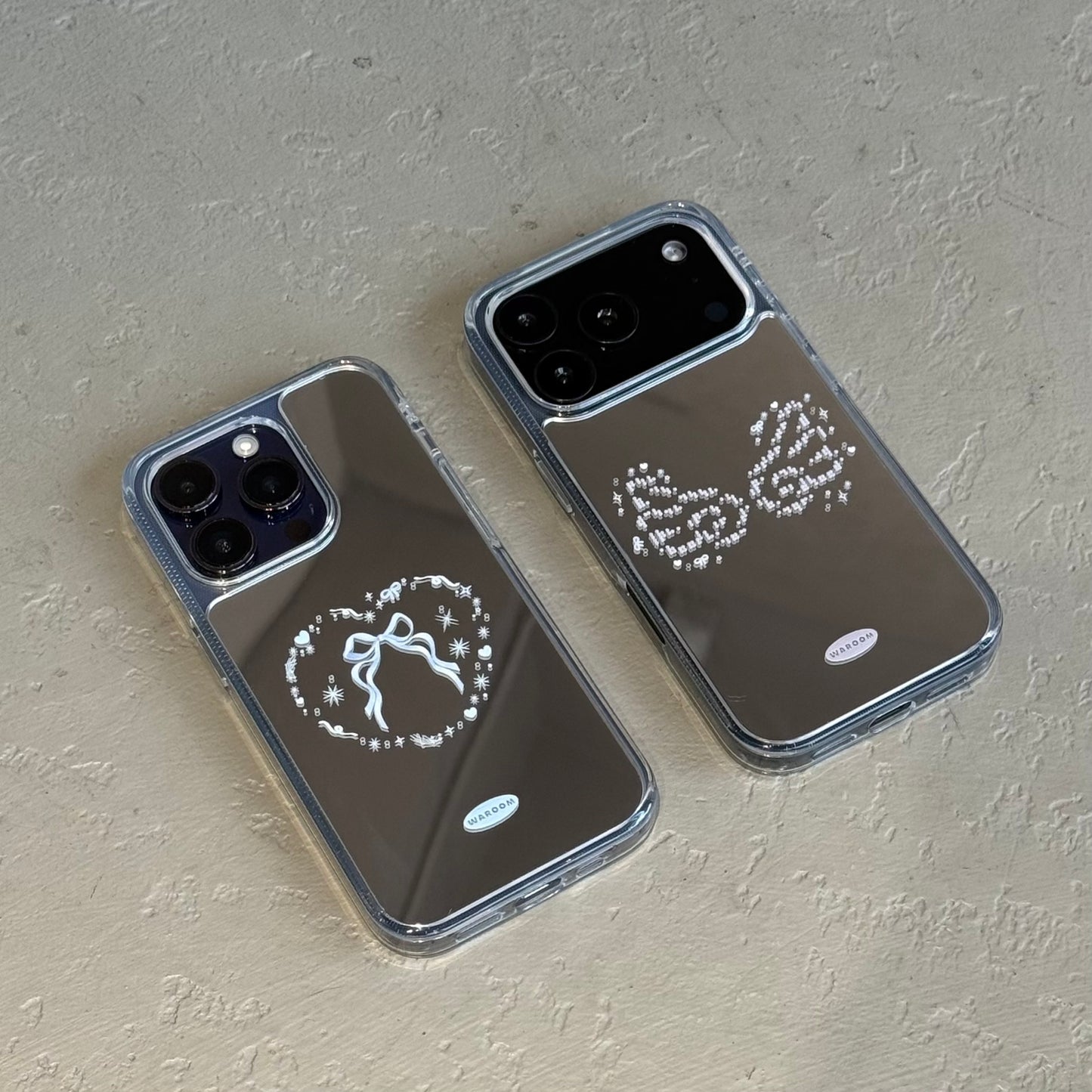 Winglight Stardust｜可拆卸鏡面背板透明手機保護殼