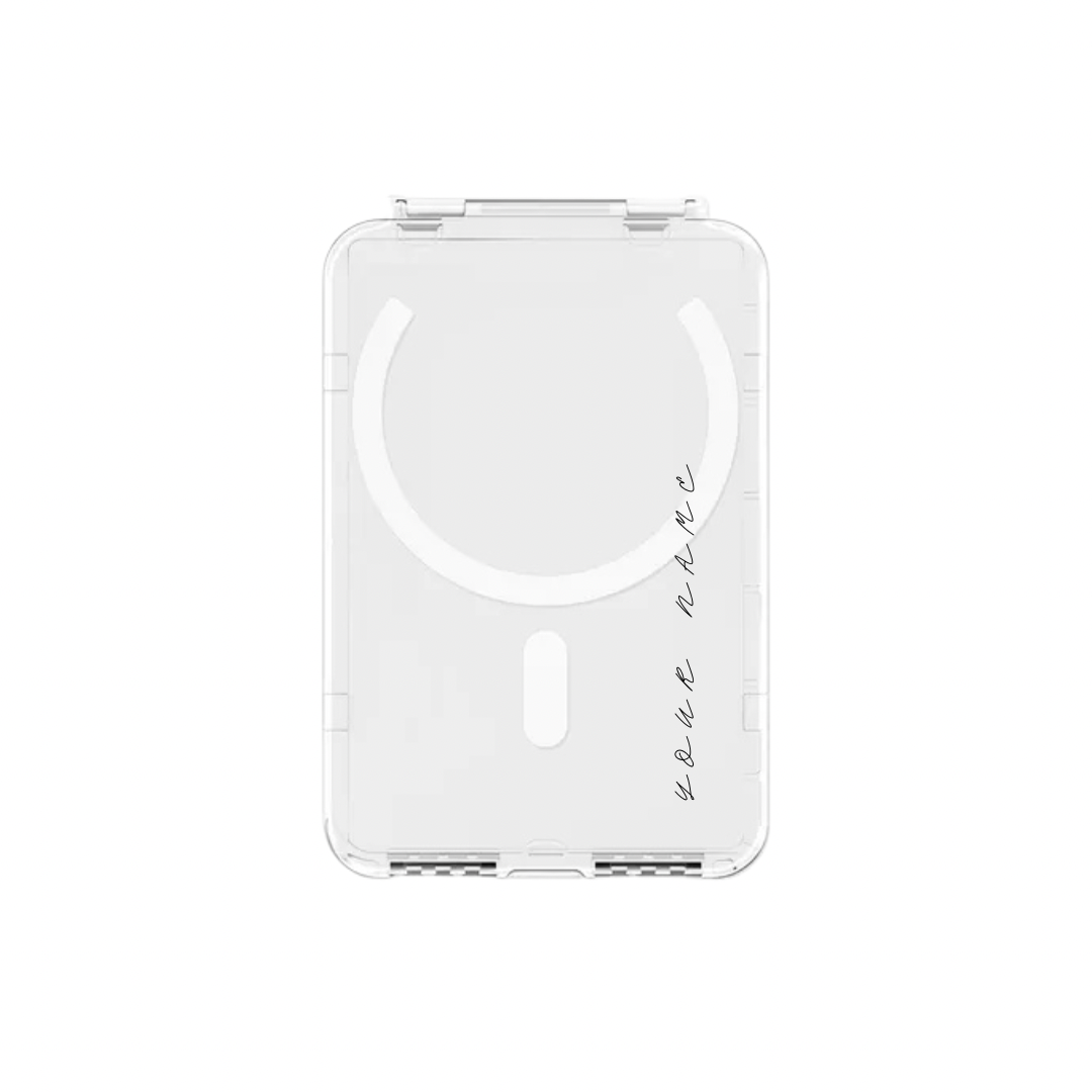 【自選訂製】超輕透不發黃MagSafe 卡夾支架二合一