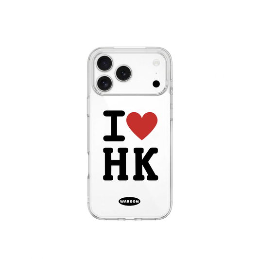 I ‪‪❤︎‬‬ HK｜全透明不發黃背板防摔手機保護殼