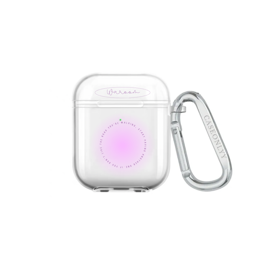 多巴胺暈染 ｜超輕透水晶不發黃AirPods 硬殼