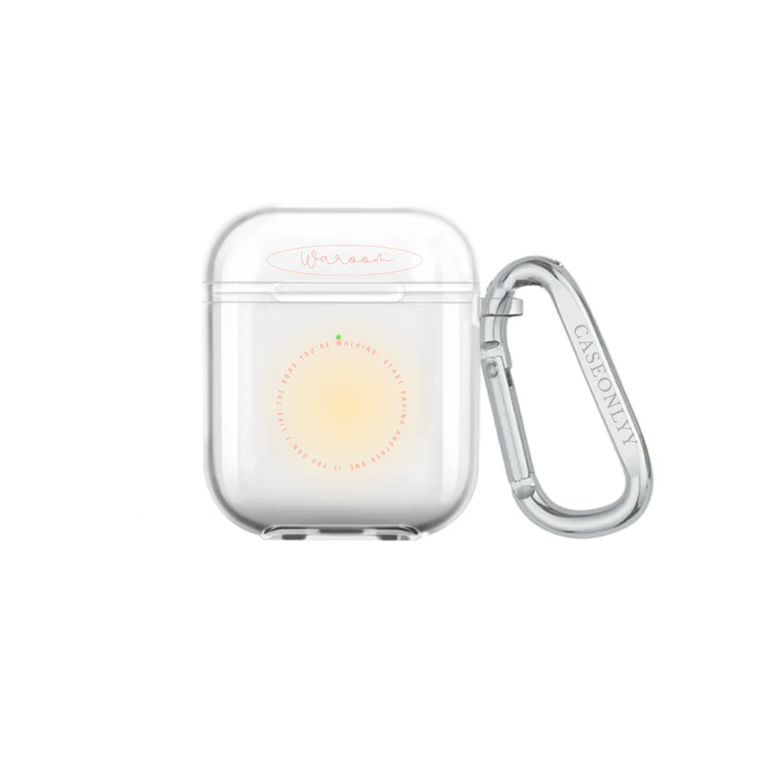 多巴胺暈染 ｜超輕透水晶不發黃AirPods 硬殼