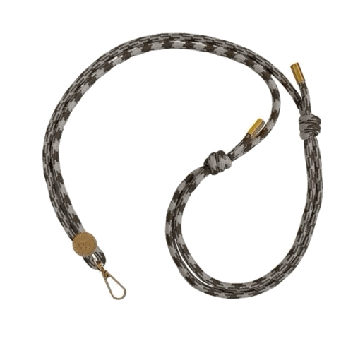 【6mm】大地色系 23K真金電鍍編織便攜手機掛繩（附送透明夾片）