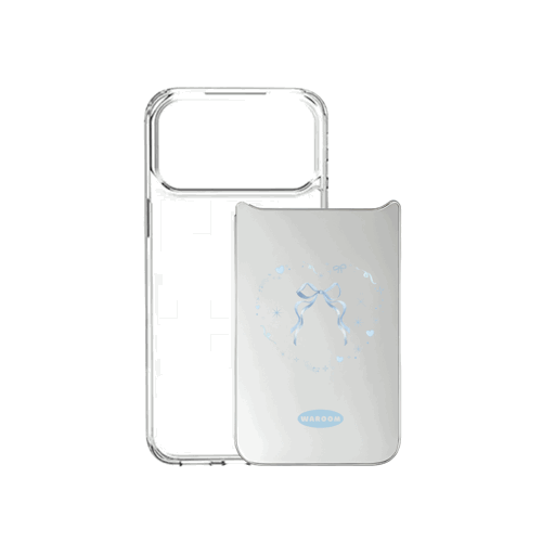 Heart Symbol｜可拆卸鏡面背板透明手機保護殼