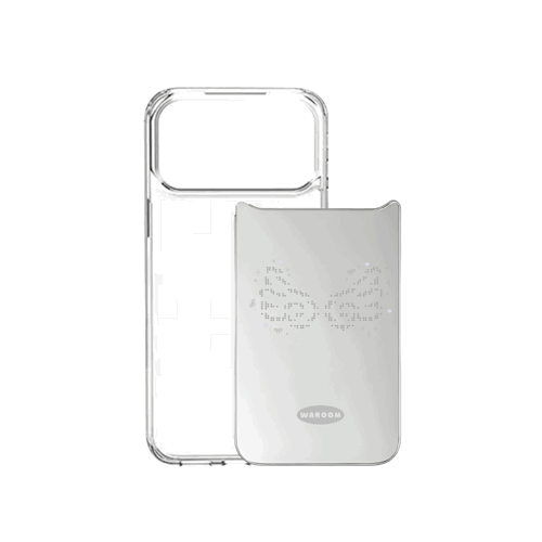 Winglight Stardust｜可拆卸鏡面背板透明手機保護殼