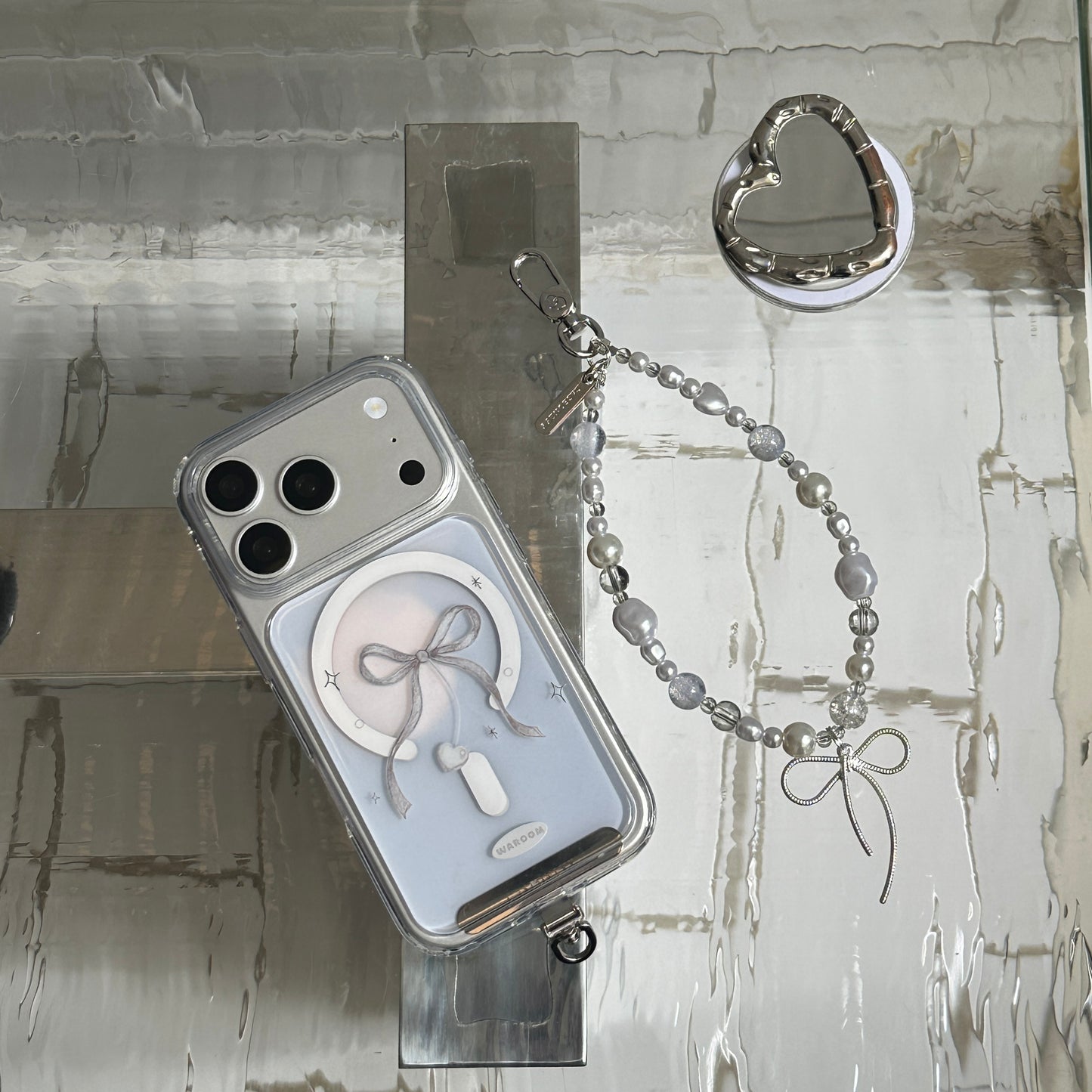 Sketch Ribbon Bow｜MagSafe 磁吸換板手機殼