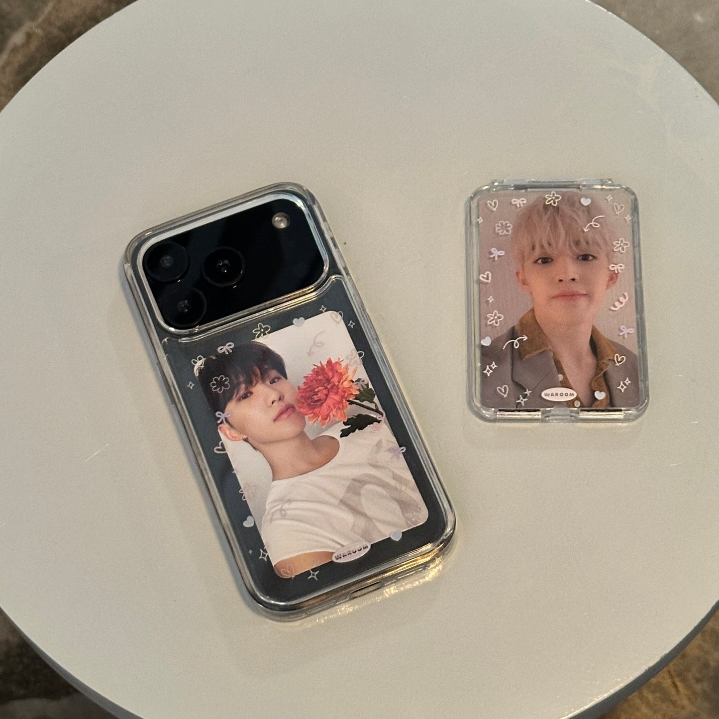 Spring Frame｜超輕透不發黃MagSafe 卡夾支架二合一
