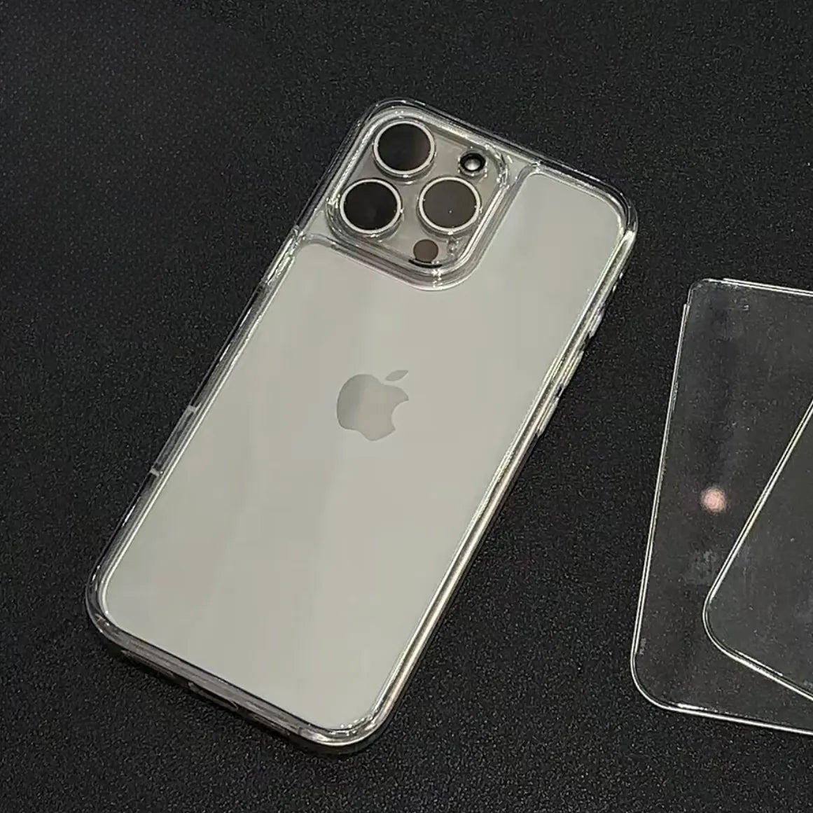 【自選訂製】可拆卸透明背板透明手機保護殼