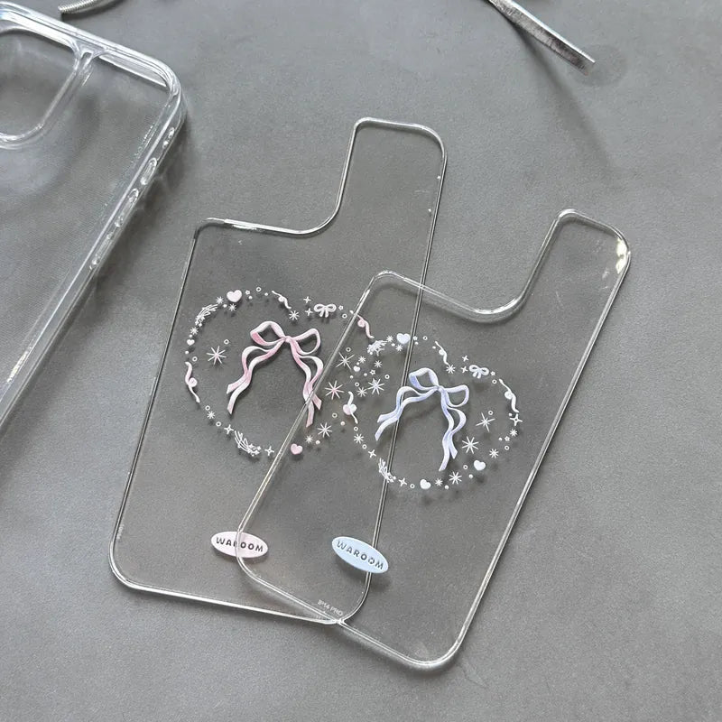 Heart Symbol｜可拆卸背板透明手機保護殼