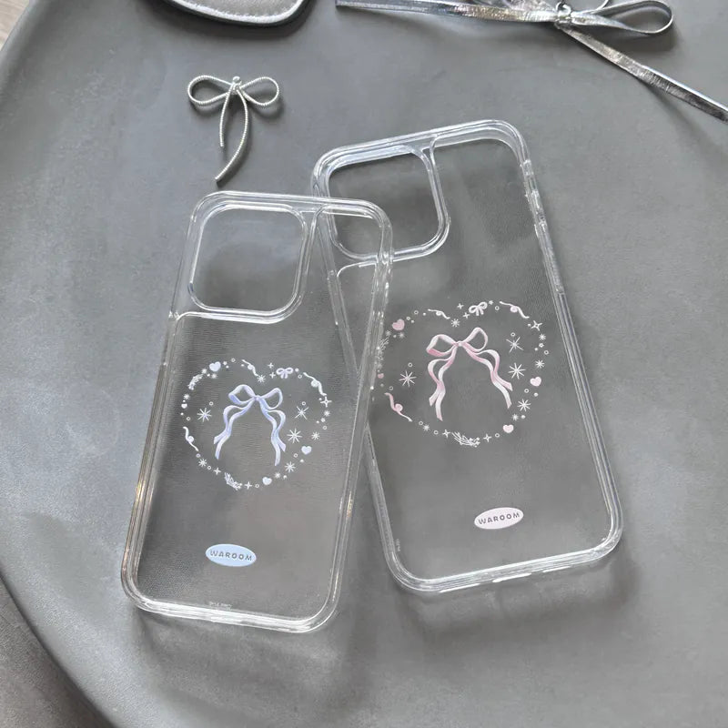 Heart Symbol｜可拆卸背板透明手機保護殼