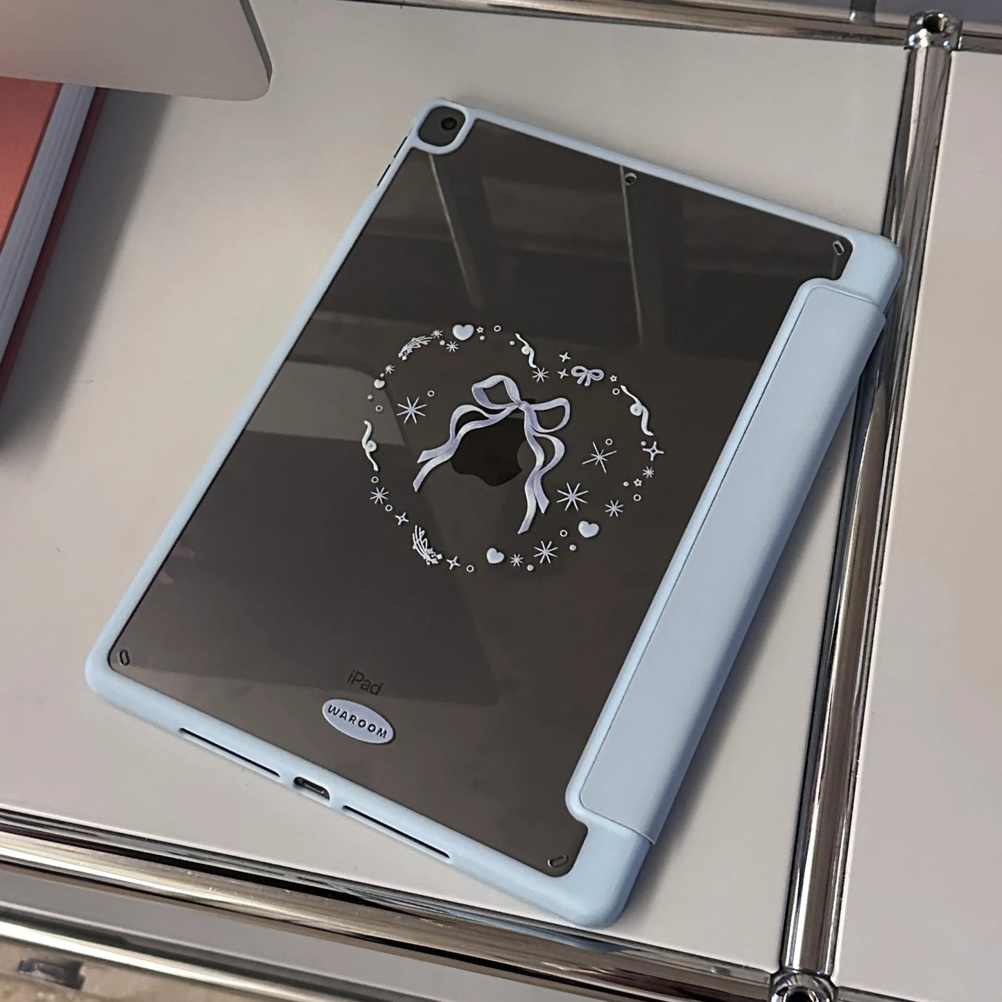 Heart Symbol｜多摺式防撞框不發黃背板iPad 保護套