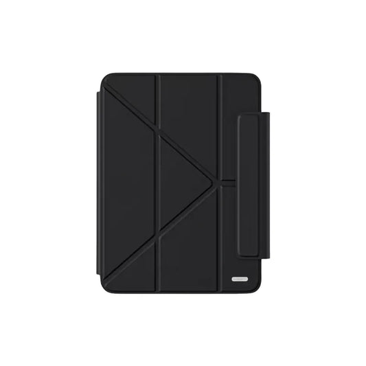 【一秒切換高度&方向】多摺式MagSafe滑軌 可拆蓋不發黃背板iPad 保護套