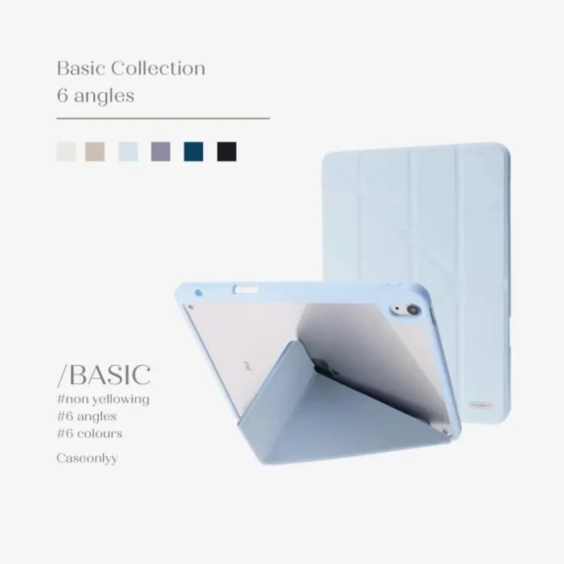 多摺式防撞框不發黃背板iPad 保護套