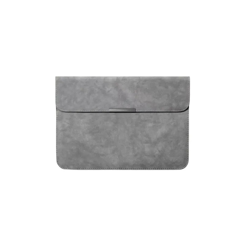 【防水防刮花】仿羊皮隱形磁扣MacBook 保護套