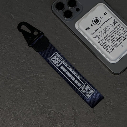 【MBTI】 霧面黑扣海軍藍行李帶