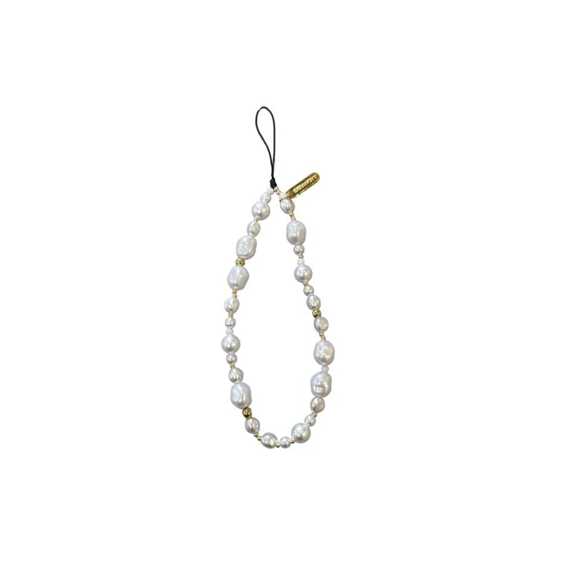 【全手工】珍珠手機串珠鏈