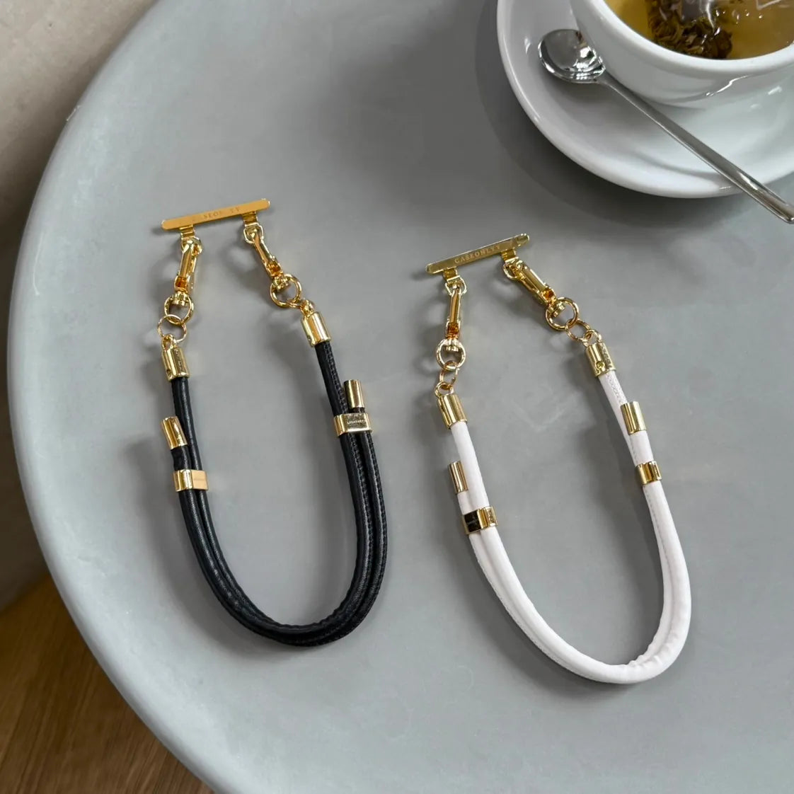 【6mm】皮革雙繩可調節便攜手腕掛繩