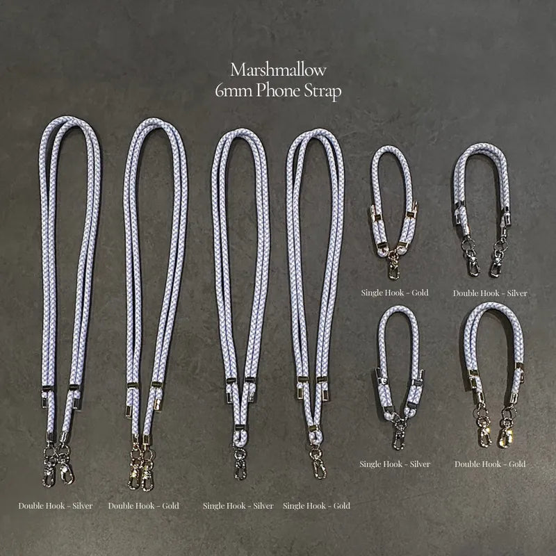 【6mm】棉花糖便攜手腕掛繩