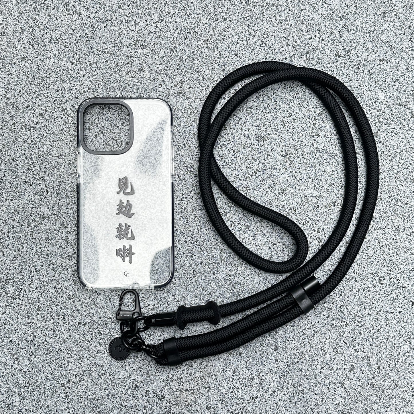 【10mm】山系便攜手機掛繩（附送透明夾片）