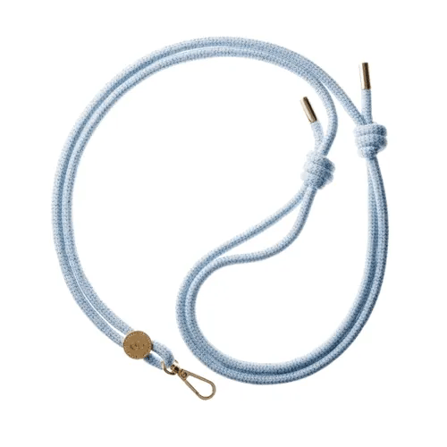 【6mm】多巴胺色系 23K真金電鍍編織便攜手機掛繩（附送透明夾片）