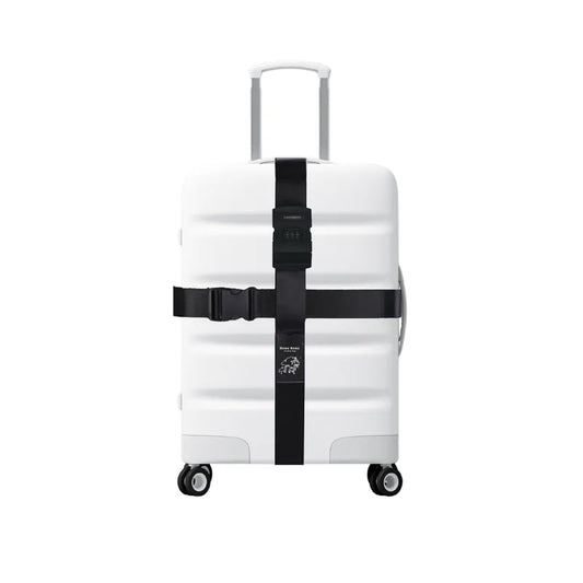 【Hong Kong 手繪地圖系列】雙重加固 密碼鎖十字型行李帶