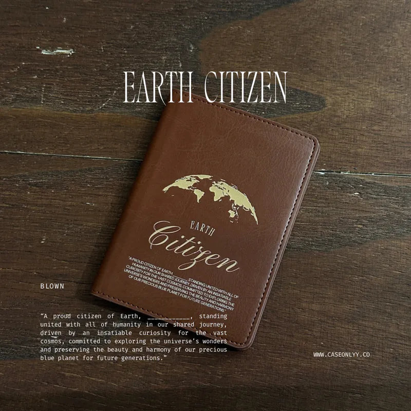 Earth Citizen｜超細纖維皮革護照套