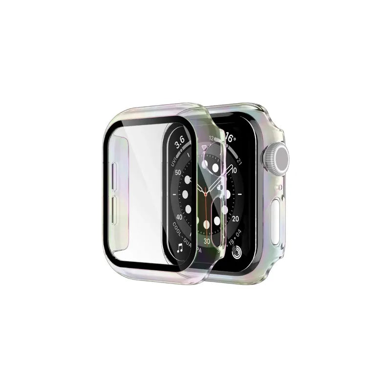防撞框鋼化保護膜一體式Apple Watch 錶殼