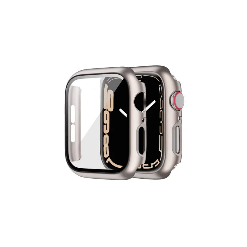 防撞框鋼化保護膜一體式Apple Watch 錶殼