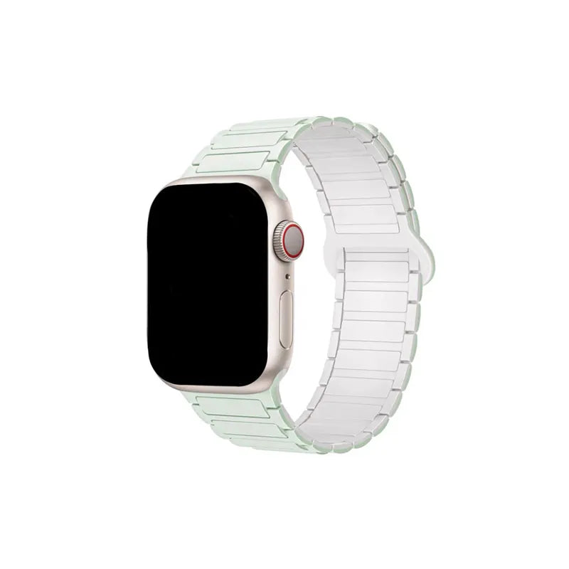 反扣磁吸Silicone Apple Watch 錶帶