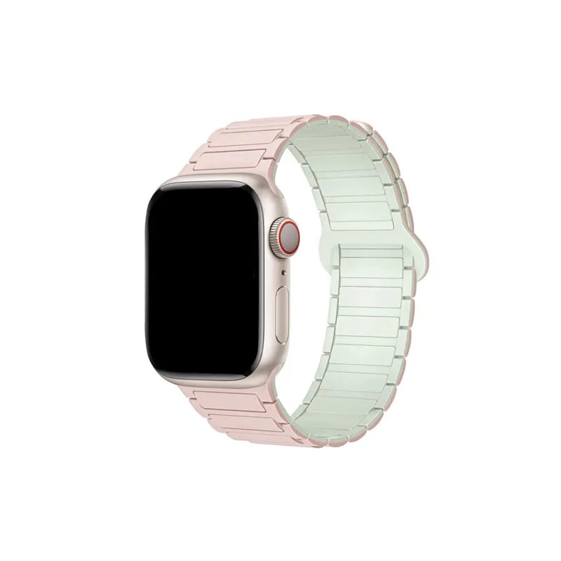 反扣磁吸Silicone Apple Watch 錶帶
