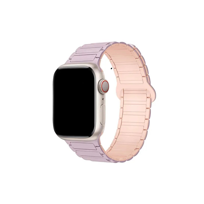 反扣磁吸Silicone Apple Watch 錶帶