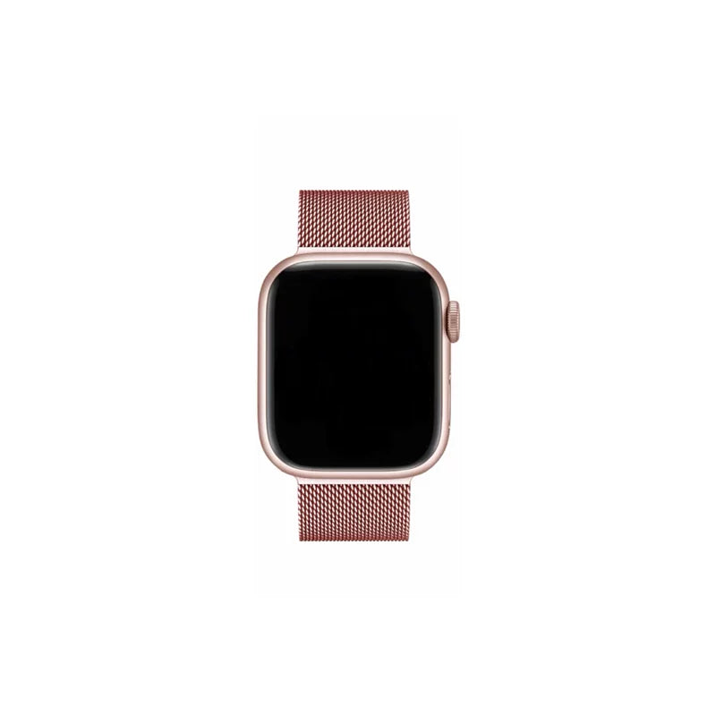 【可隨意調節長度】磁吸金屬Apple Watch 錶帶