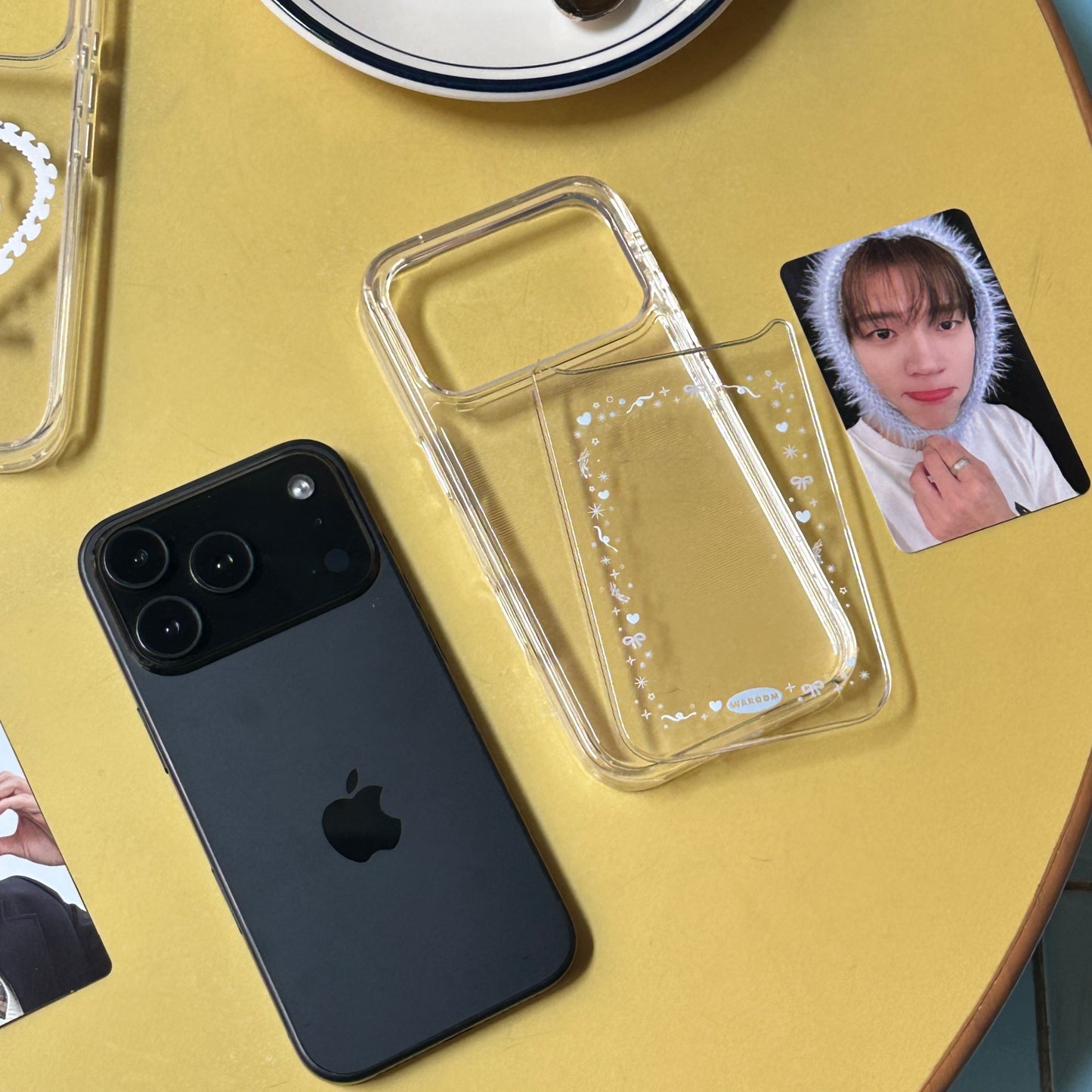 Frame Symbol｜可拆卸背板透明手機保護殼