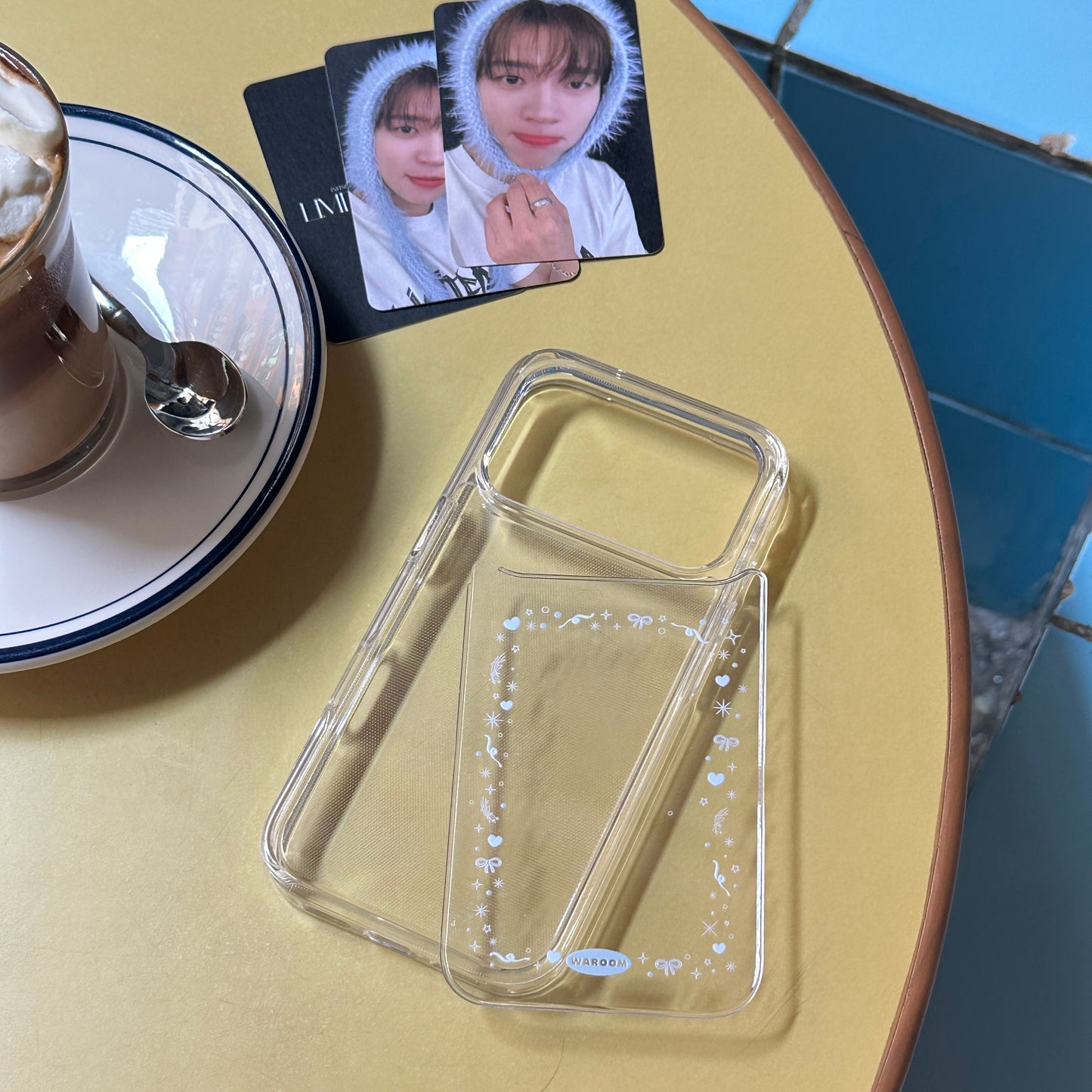 Frame Symbol｜可拆卸背板透明手機保護殼