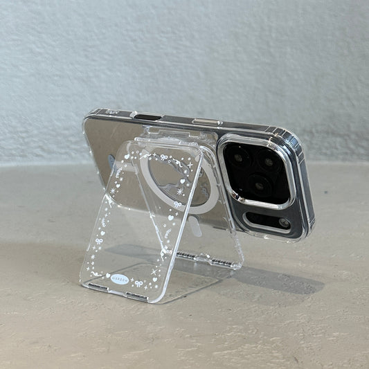 Frame Symbol｜超輕透不發黃MagSafe 卡夾支架二合一