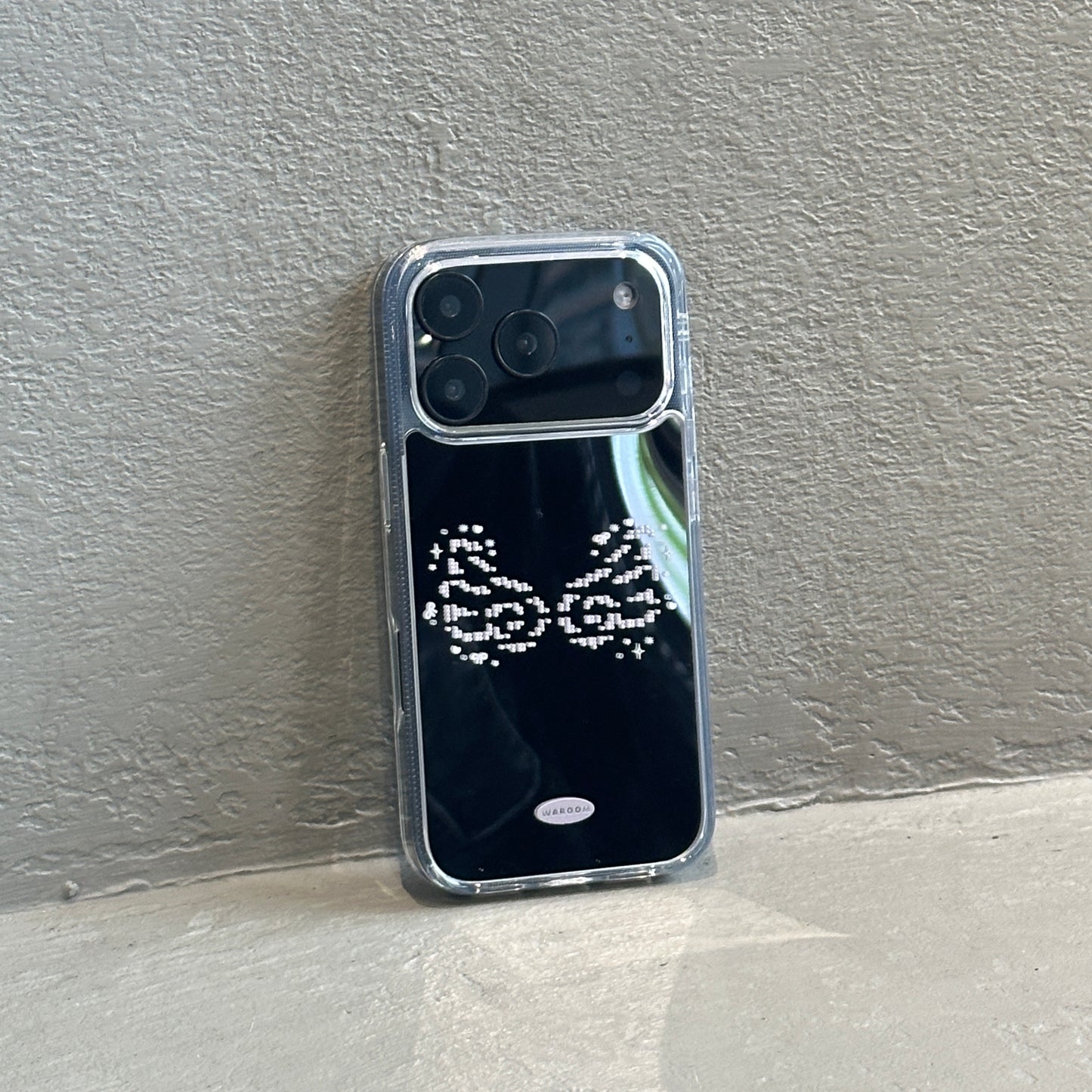 Winglight Stardust｜可拆卸鏡面背板透明手機保護殼