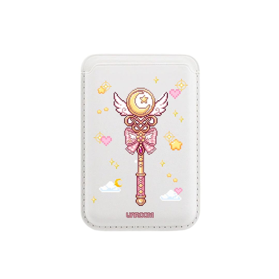 【星願變奏曲】魔法棒｜MagSafe 超強磁吸皮革卡套