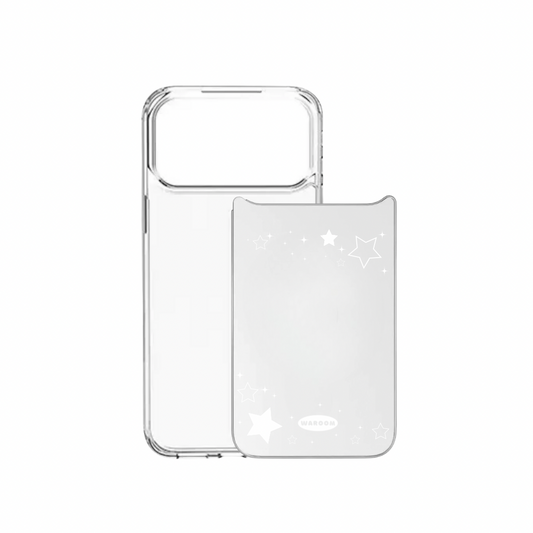 Twinkle Frame｜可拆卸背板透明手機保護殼